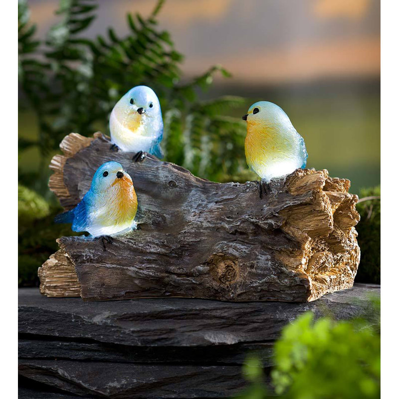 Wind & Weather Solar Powered Bluebird Statue & Reviews Wayfair Canada
